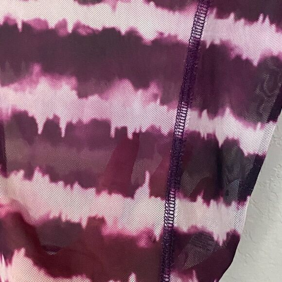 Purple Mesh Garage Long Slueeve - Picture 7 of 10